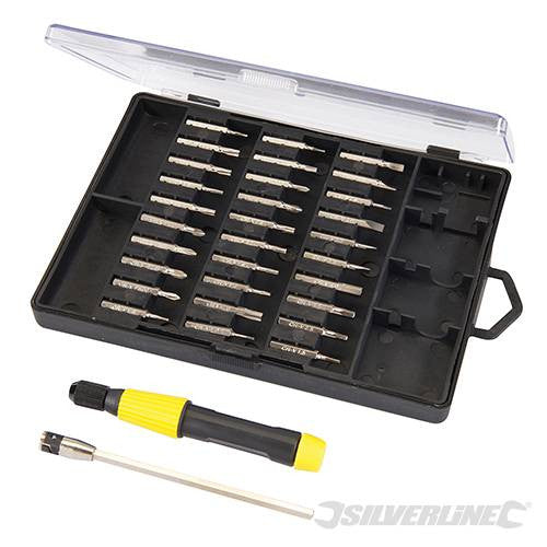 Precision Screwdriver Bit Set 32pce
