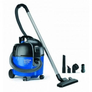 Nilfisk Saltix 10 with complete conversion kit to take Henry tools and accessories and any other 32mm attachments  Radford Vac Centre  - 4