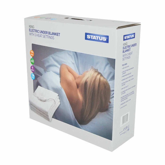 Status 90 Watt King Electric Under Blanket  Radford Vac Centre  - 1