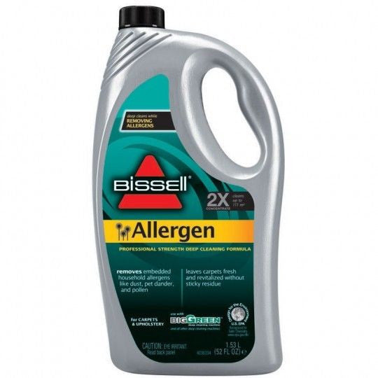 BISSELL Big Green Allergen Carpet and Upholstery Cleaning Formula, 1.53 L