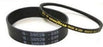 Pack of 2 drive belts to fit Vax vacuum cleaners - Mach 5, 6 and 7 - VZL6017 VZL6016 VZL6015  Radford Vac Centre  - 1
