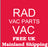 Generation 4, 5 & 6 Dust bags - Pack of 3 - Double Micro Filtration  Radford Vac Centre  - 2