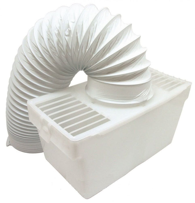 White Knight & Creda Universal Tumble Dryer Indoor Condenser Vent Kit Box Hose  Radford Vac Centre 